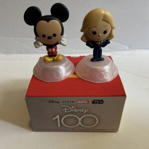 McDonald's Happy Meal Toy 100 Year Disney Anniversary, Mickey & Captain Marvel